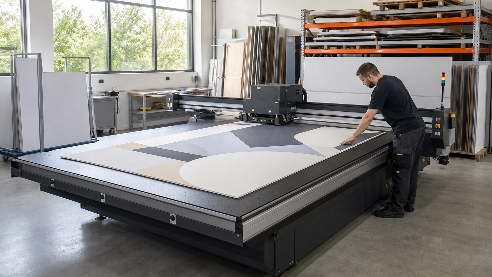 4×8 UV Flatbed Printers