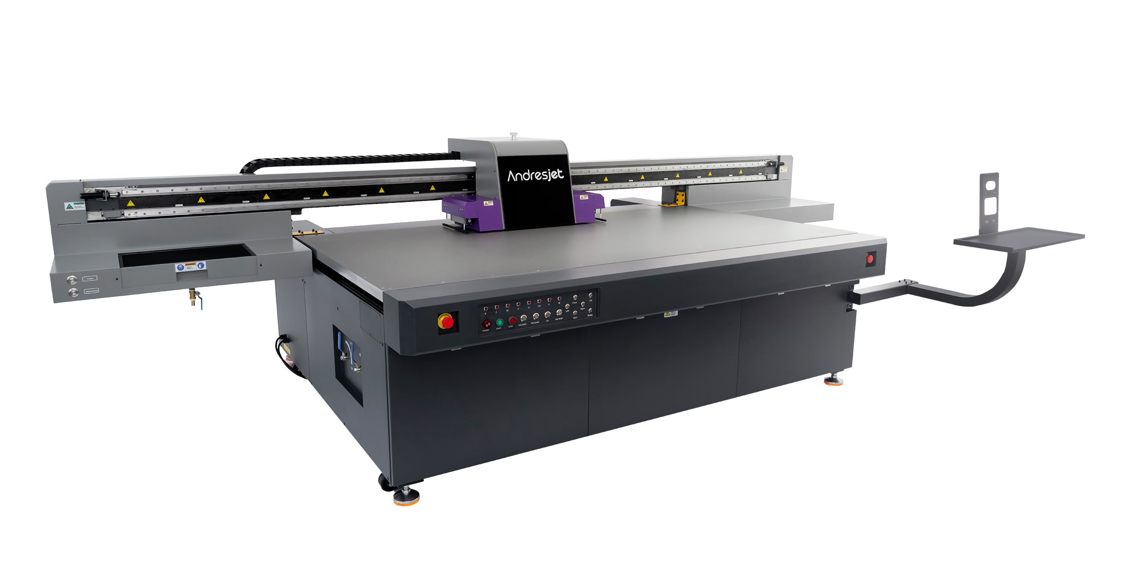 Digital cylinder printer for variable graphics on finished round objects