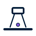 Wide-beam CCD scan camera option used for positioning pre-cut parts on a compact UV flatbed
