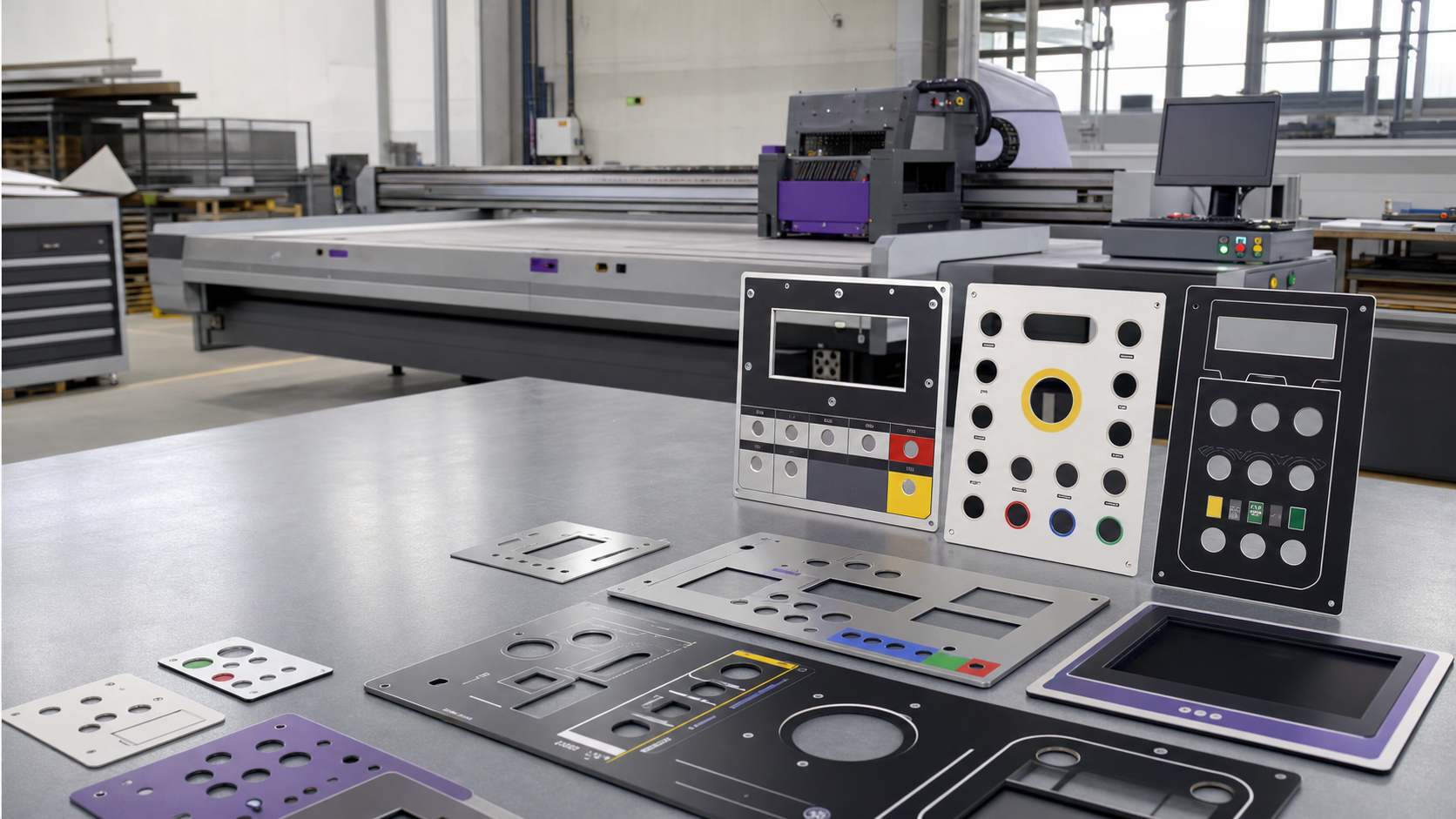 UV Printers for Industrial Nameplates and Control Panels