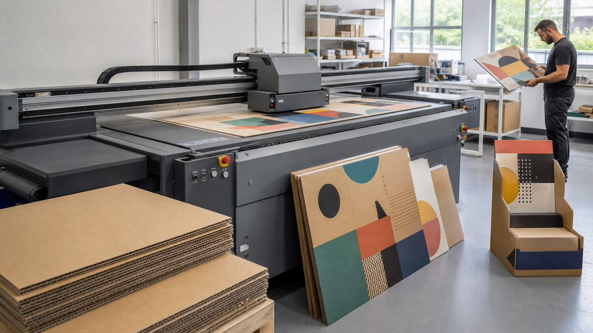 UV Printers for Cardboard and Corrugated Packaging
