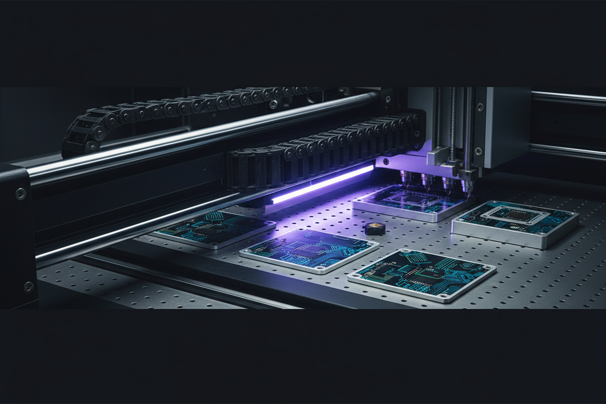 Small Industrial UV Flatbed Printer