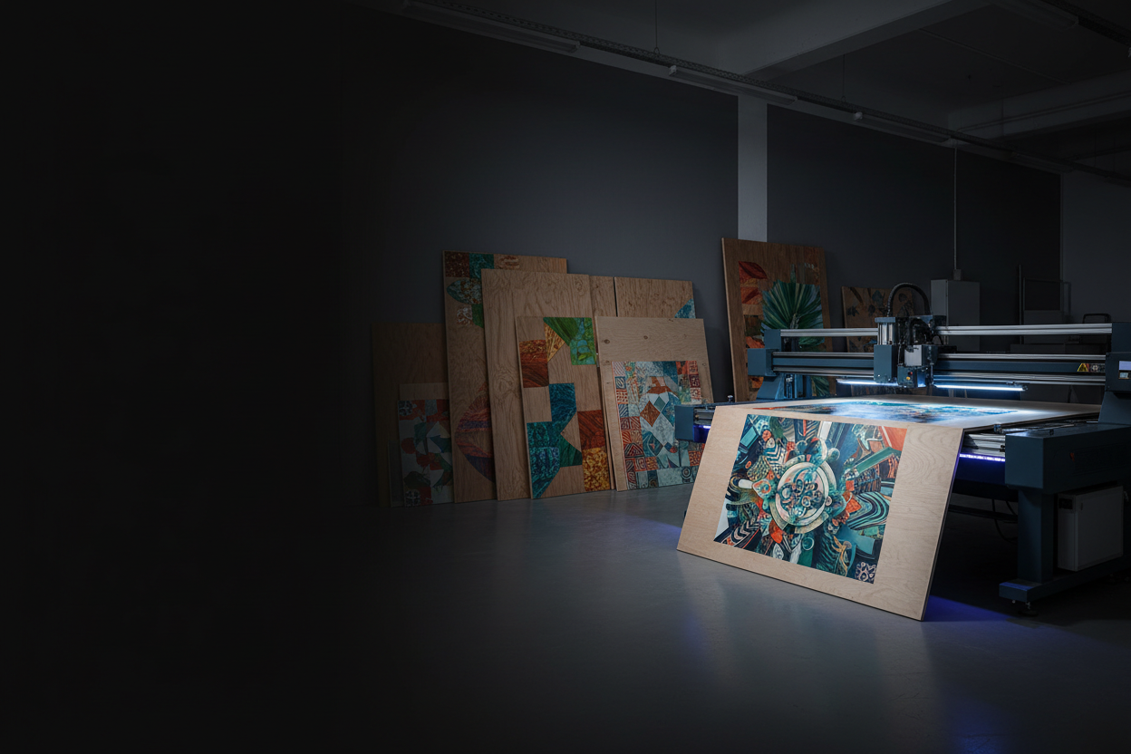 UV Printers for Wood and MDF Panels
