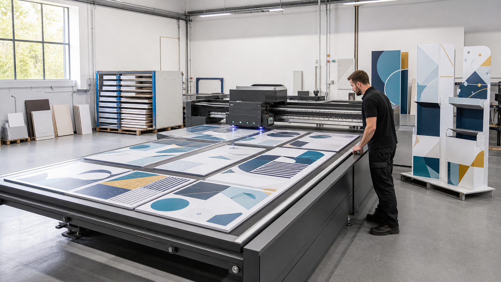 UV Printers for Retail Displays