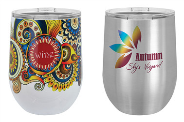 12oz Wine Tumbler Template