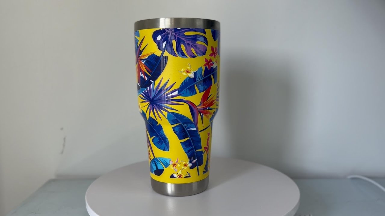 30oz Ceramic/glass/wood/metal stainless steel tumbler printing